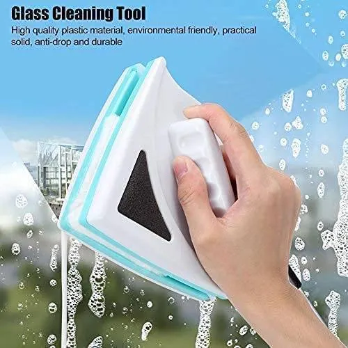 New Magnetic Window Wiper Glass window cleaner Double Side Magnetic Brush Window Glass Brush for Washing Household Cleaning Tool thumbnail 2