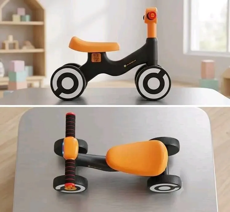 Baby Balance Bike Toys, Toddler Balance Bike Adjustable Soft Seat, Indoor & Outdoor Toddler Bike, Perfect First Birthday Gifts (No Pedal) thumbnail 4