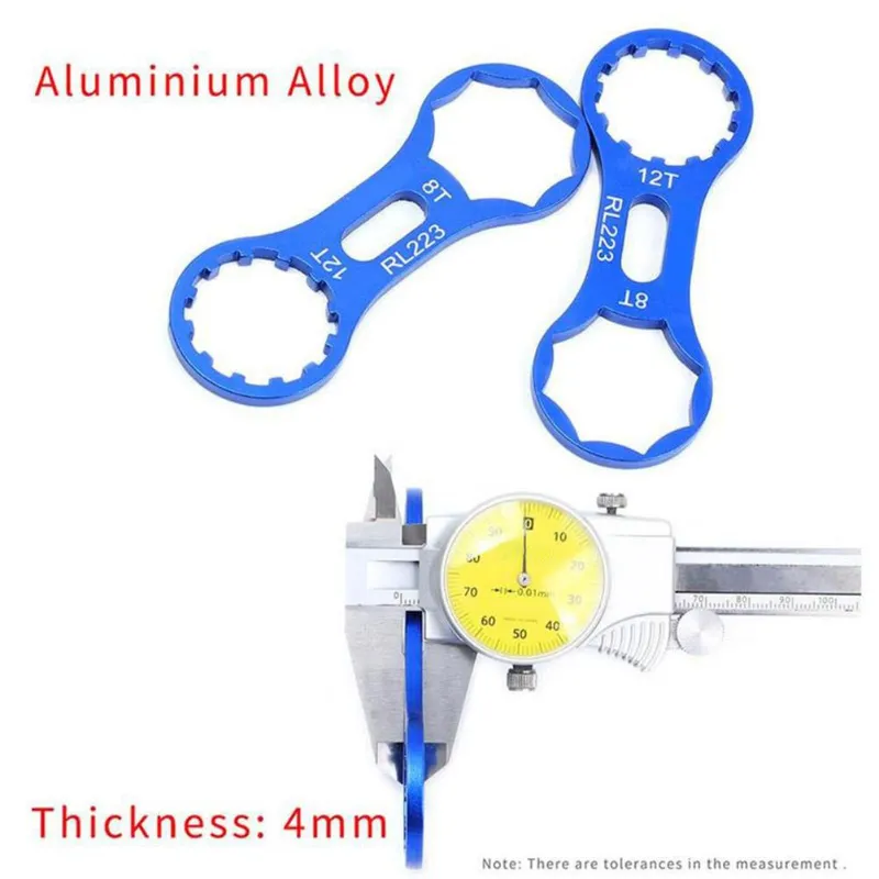 Bike Front Fork Removal Tool Shock Absorber Multipurpose Convenient Bike Front Fork Wrench thumbnail 3