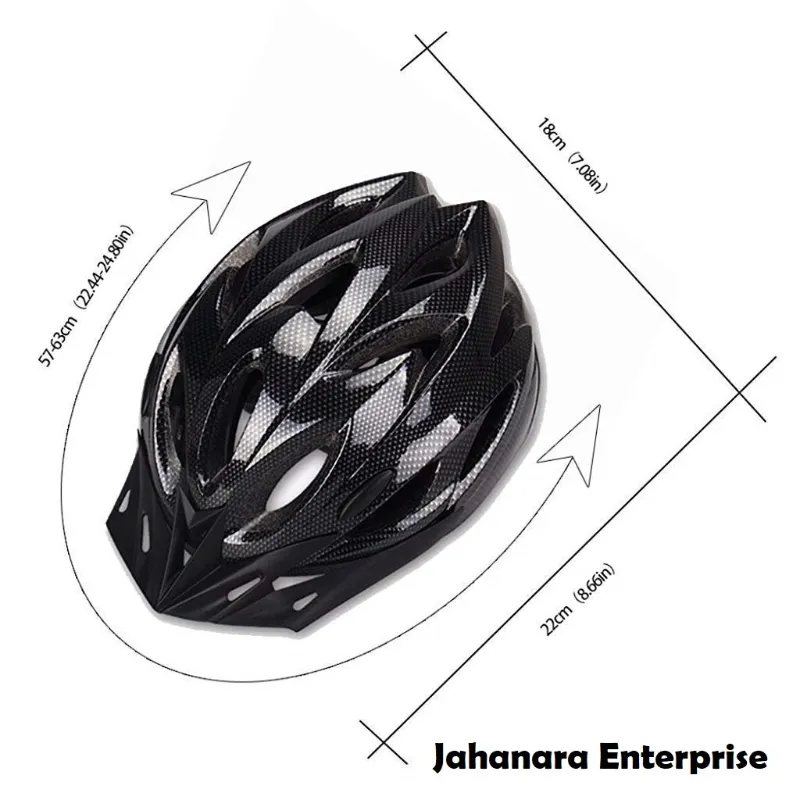 Bicycle Helmet with Adjustable Lightweight Mountain Bike Racing Helmet for Men and Women thumbnail 4