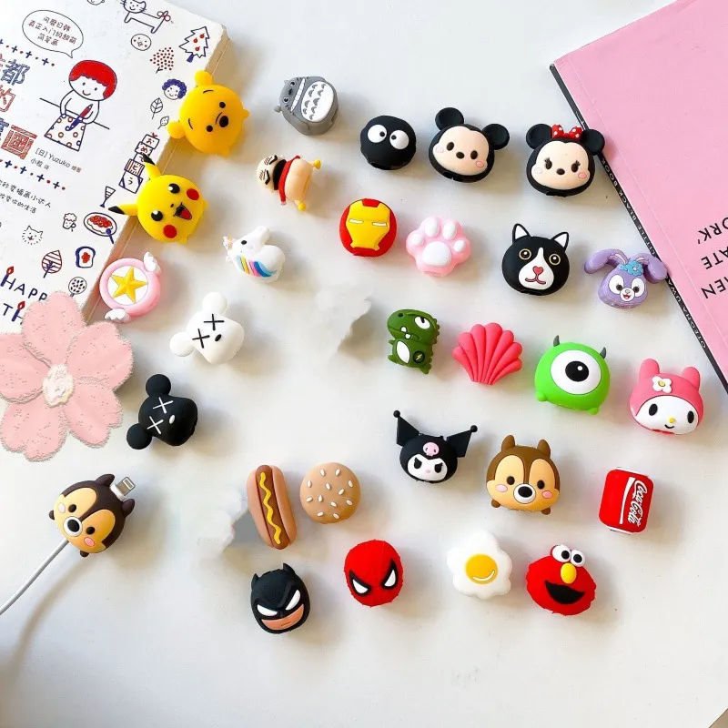 3D Cute Cartoon Designs Protective Case-2Pcs thumbnail 1