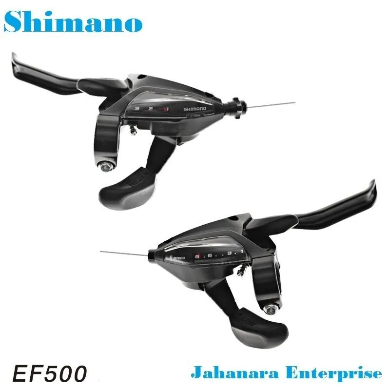 Shimano ST-EF500 Mountain Bike Shifter Brake Lever 3x8 Speed 2