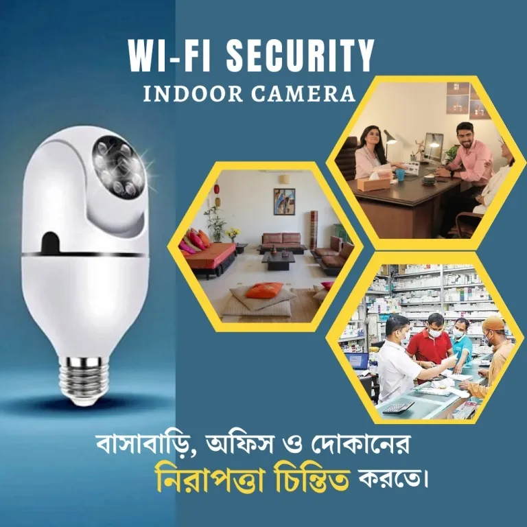 V380 Bulb System WiFi Security Camera, 1080P Wireless 360 Degree Camera thumbnail 4