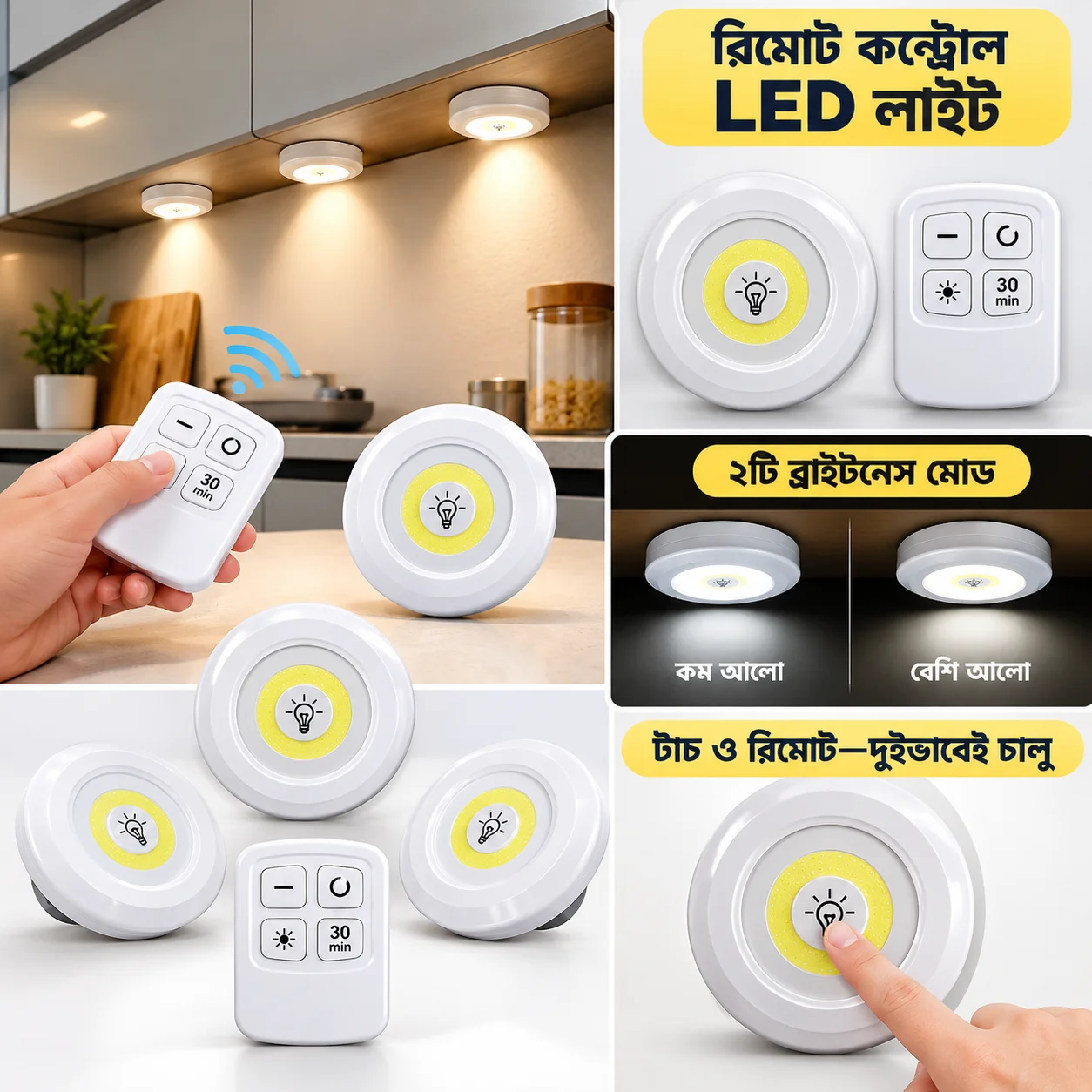 Remote Control LED Light Set 5