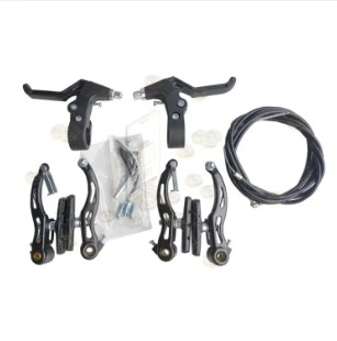 Bicycle V Brake MTB,Cable Wire and Break Lever Full Set 5