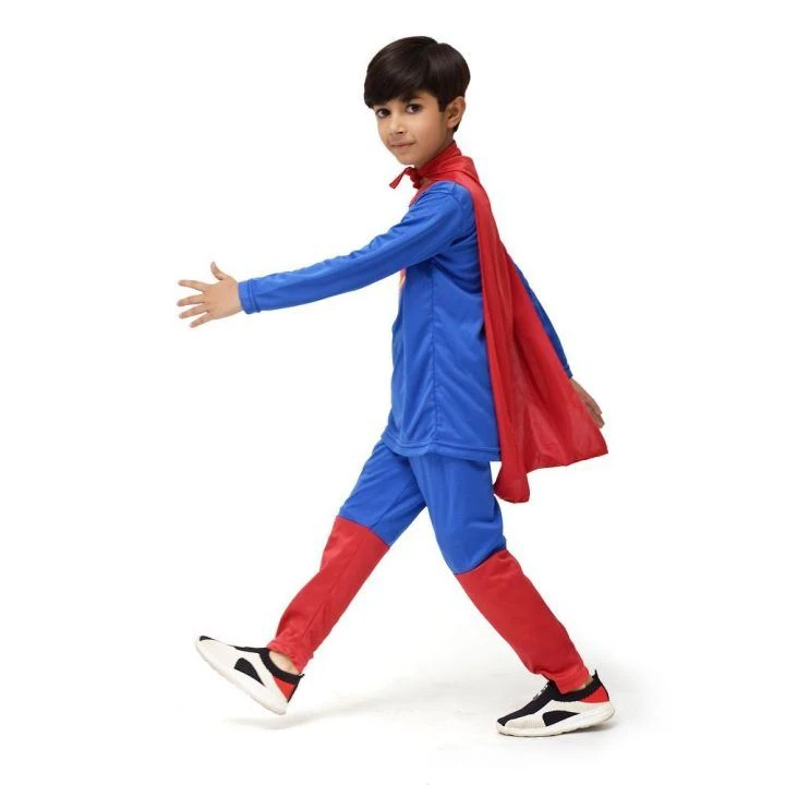 Superman Dress for Kids, Super man Kids Costume Wear, Superman Suit thumbnail 1