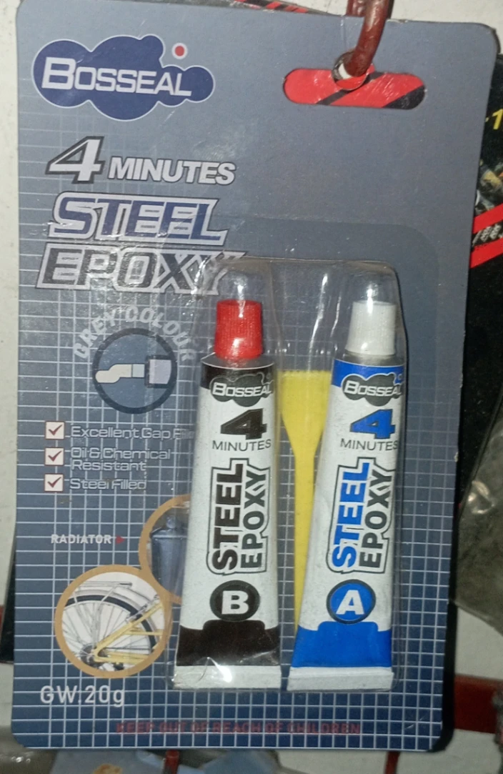 4 Minutes Fast Steel Epoxy Araldite 20gm thumbnail 2