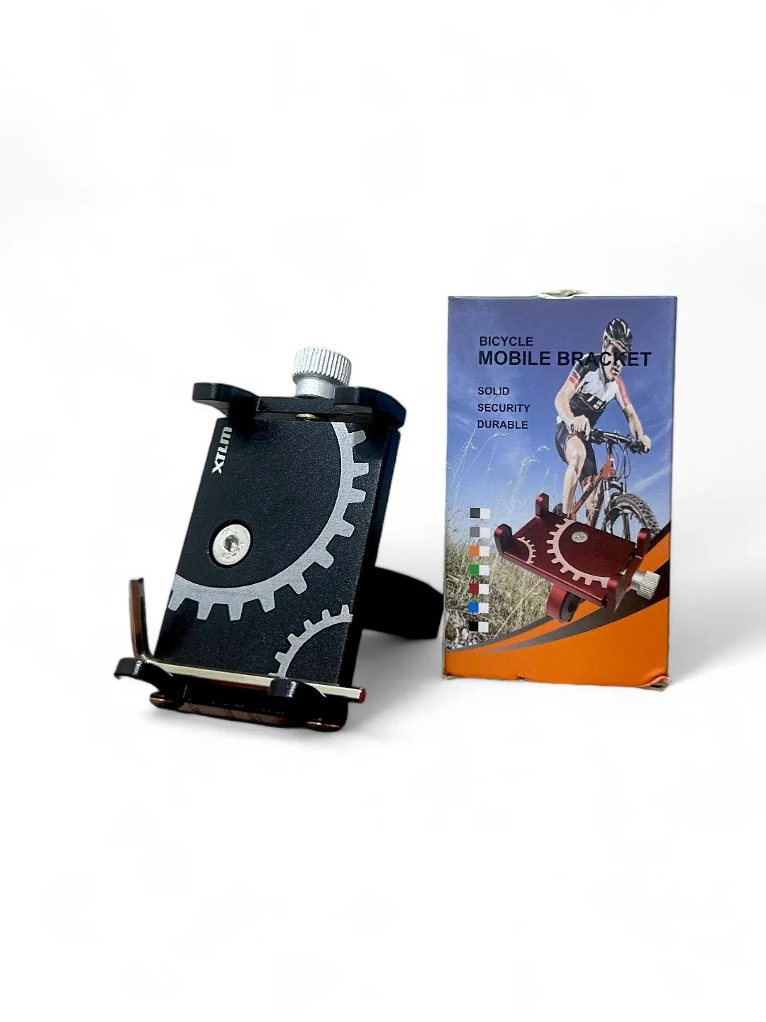 Motorcycle Raider Mobile Phone Holder Aluminum Alloy Bike Mobile Phone Holder Adjustable Bike Accessories thumbnail 5