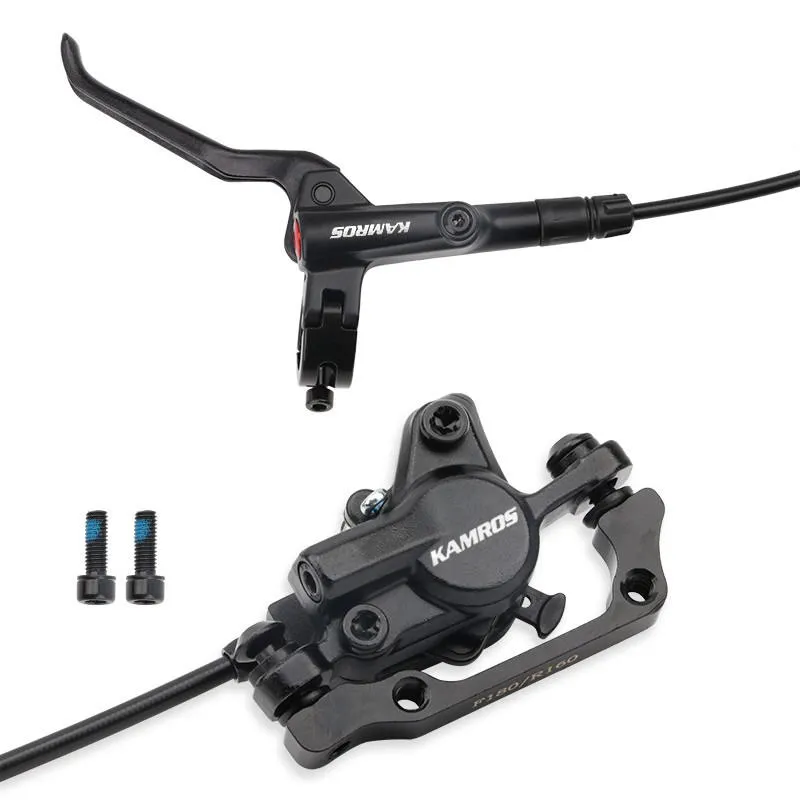 Kamros Hydraulic Brakes with Rotor Set FRONT REAR Full set 2pc Disc Free thumbnail 2