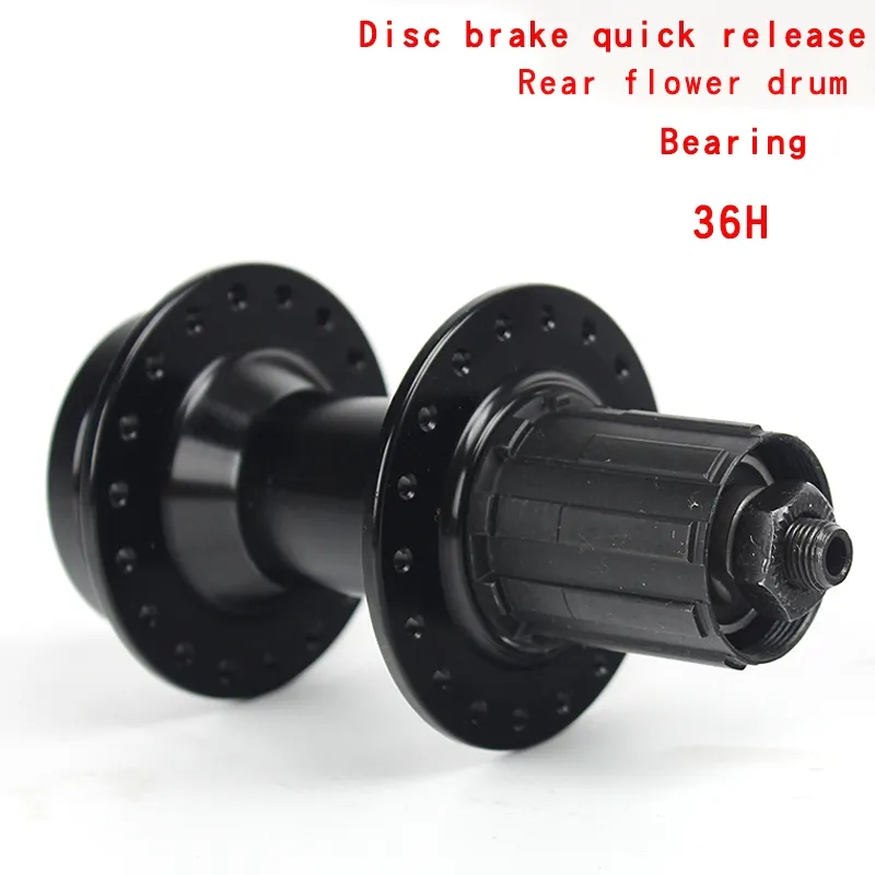 Bicycle 36 Hole Cassette Hub Aluminium Alloy Rear Hub thumbnail 1