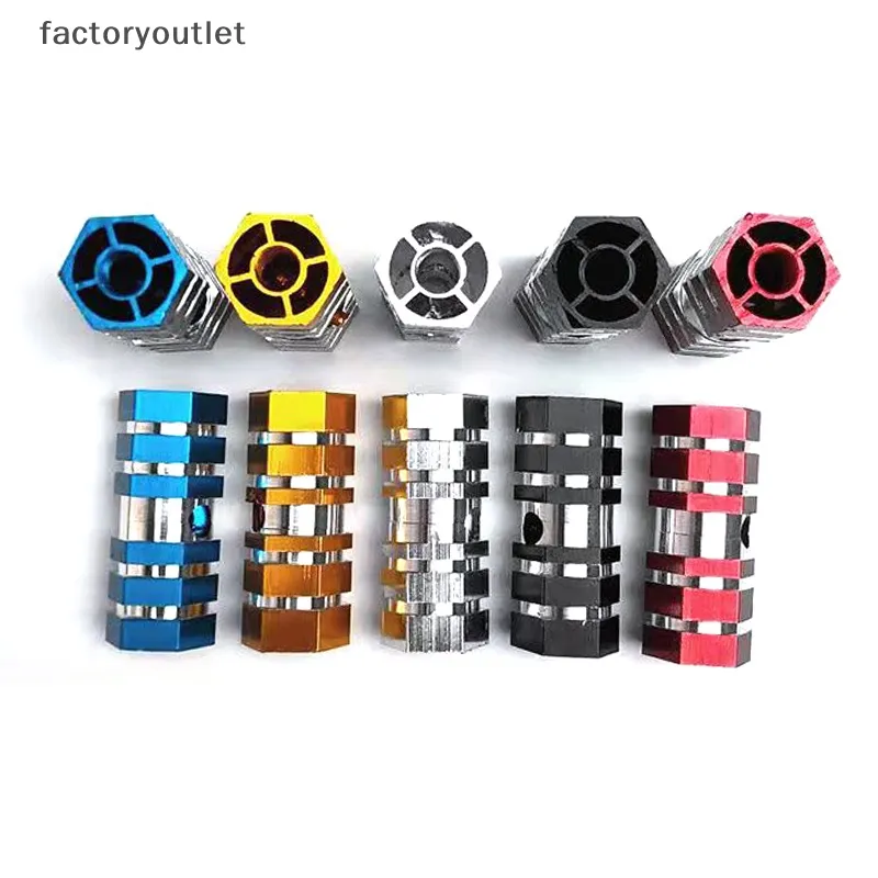 2Pcs Aluminum M TB Bike Bicycle A xle Pedal Non slip Front Rear A xle Foot Pegs Bicycle Socle Footrest Pedal Bike Accessories thumbnail 2