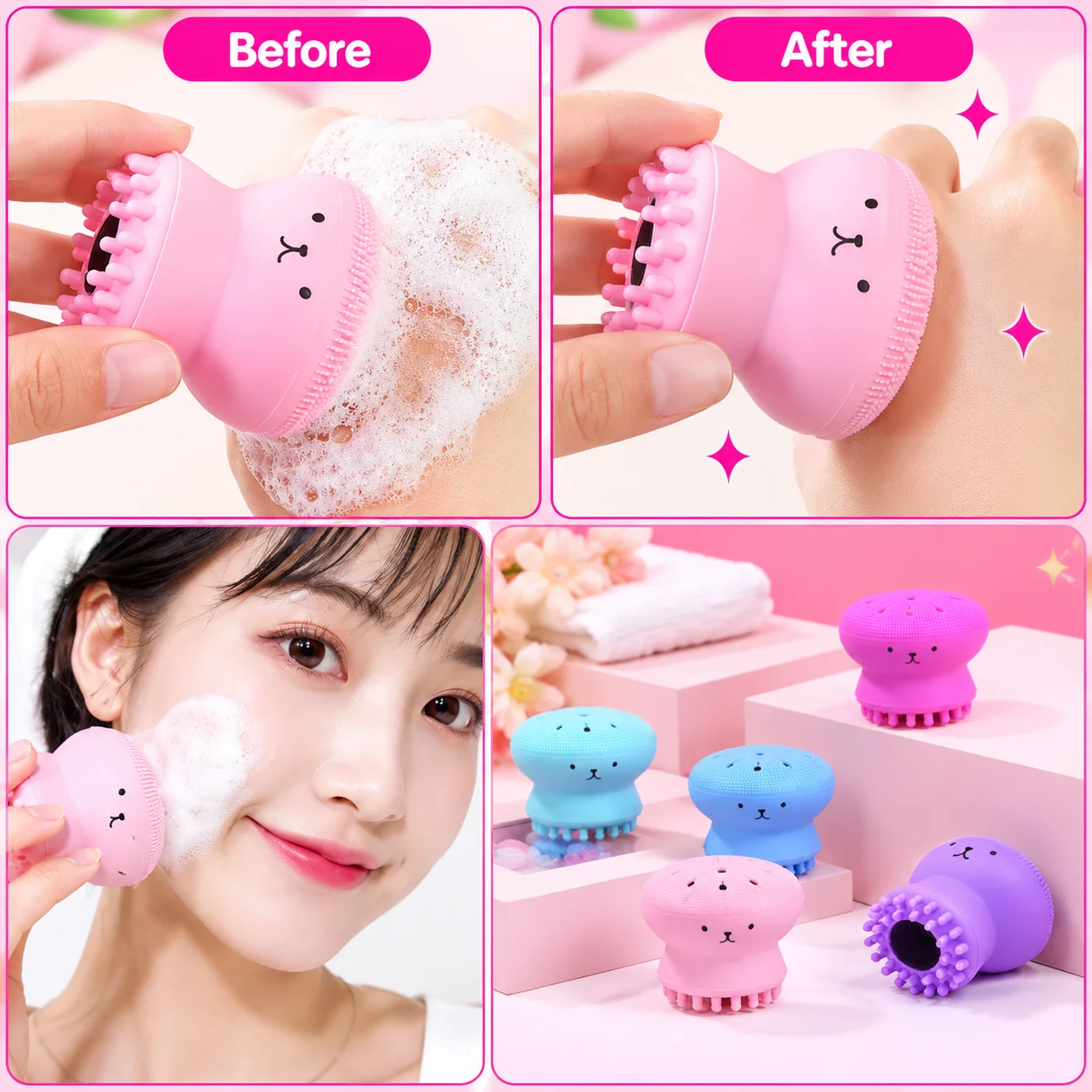 Octopus face cleanser 2