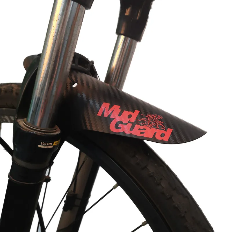 2-Piece Bicycle Fender Portable Road Mountain Bike Mud Guard Bike Front Rear Wheel Mudguard Ultralight MTB Fender 3