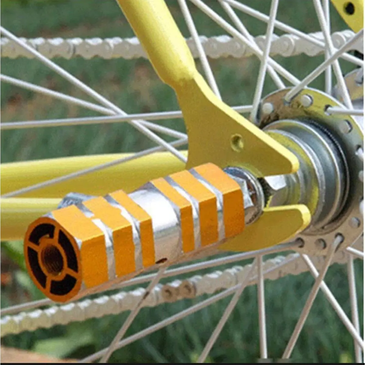 Bicycle Foot Stand Aluminium Pegs BMX Peg 2 pcs Durable aluminium construction for long lasting performance thumbnail 2