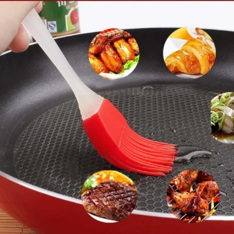 Silicone Basting Spatula and Brush Kitchen Oil Cooking Baking thumbnail 4