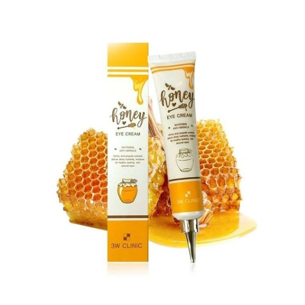 3W Clinic Honey Eye Cream for Dark Circles Puffiness And Fine Lines 40 Ml thumbnail 3
