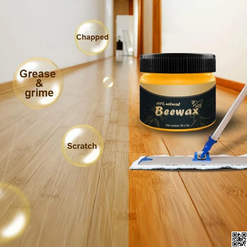 Beewax Wood Polish Polisher Polishing Compound Wax Floor Seasoning Furniture thumbnail 3