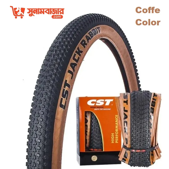CST Jack Rabbit Mountain Bike Tires 26" Inch *2.10 * off-Road Anti Puncture EPS 26"- 2.10 C1747N Bicycle Tyre 1