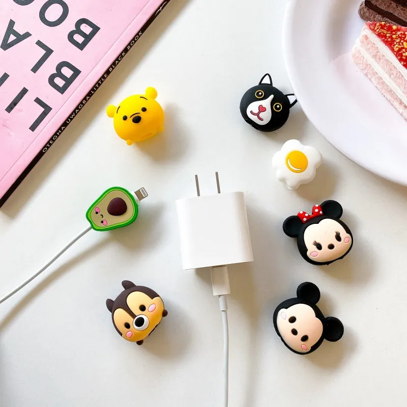 3D Cute Cartoon Designs Protective Case-2Pcs thumbnail 3