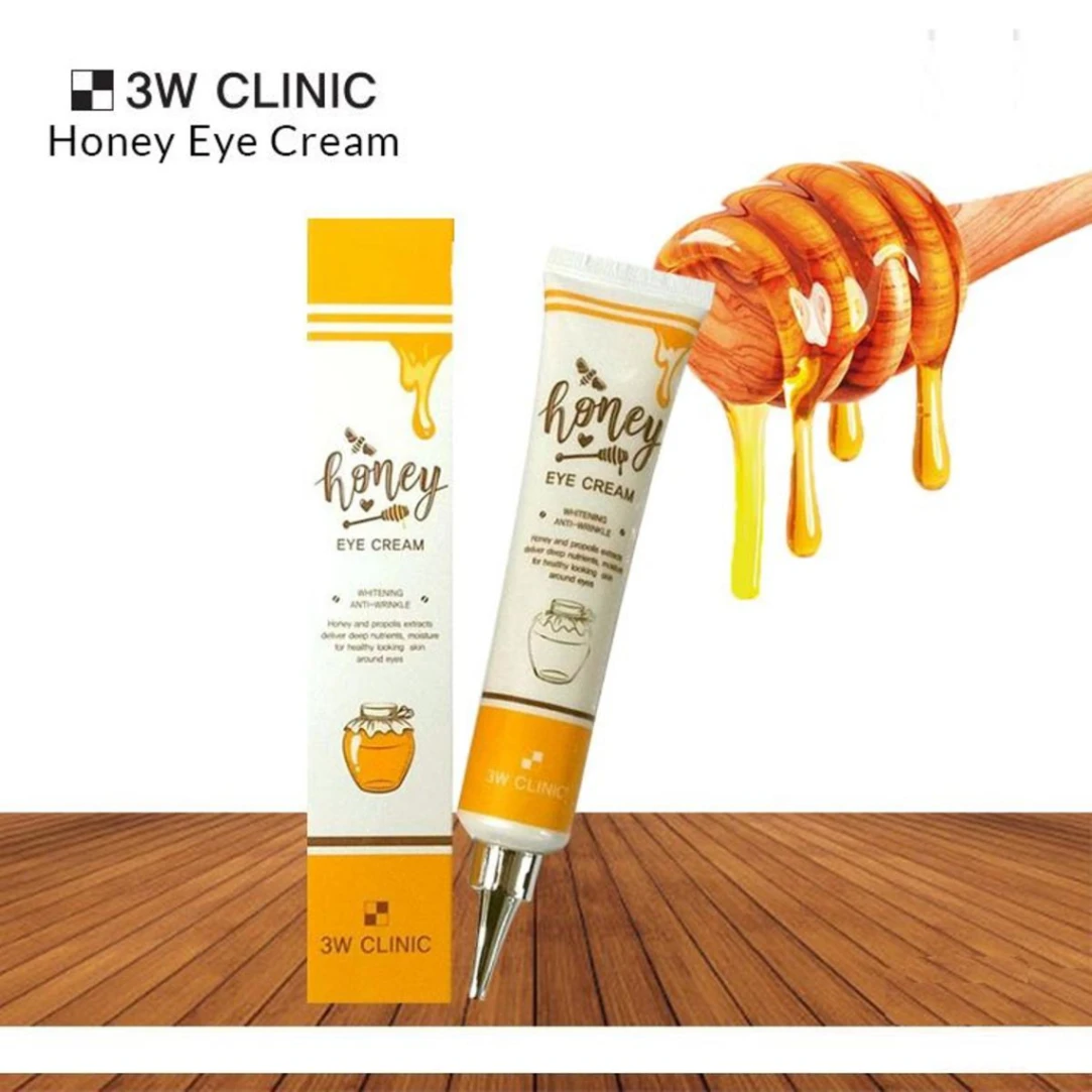 3W Clinic Honey Eye Cream for Dark Circles Puffiness And Fine Lines 40 Ml thumbnail 5