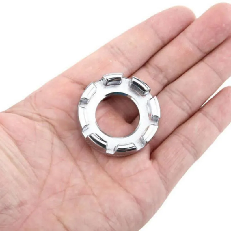 Cycle Spoke Nipple Key Bike Wheel Rim 8 Way Wrench Spanner Repair Tool Bicycle Accessories thumbnail 3