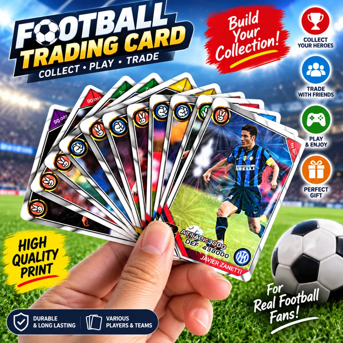 Football SC Star Card B00STER Pack FIFA Card thumbnail 2