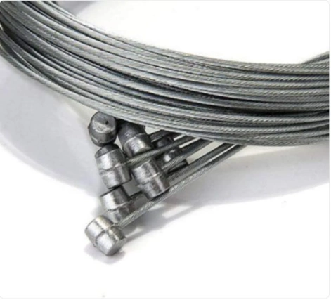 Bicycle Brake Inner Wire Cable Line Galvanized Steel Wire Bicycle Brake Line Bike Cycling Accessories 2 pcs thumbnail 1