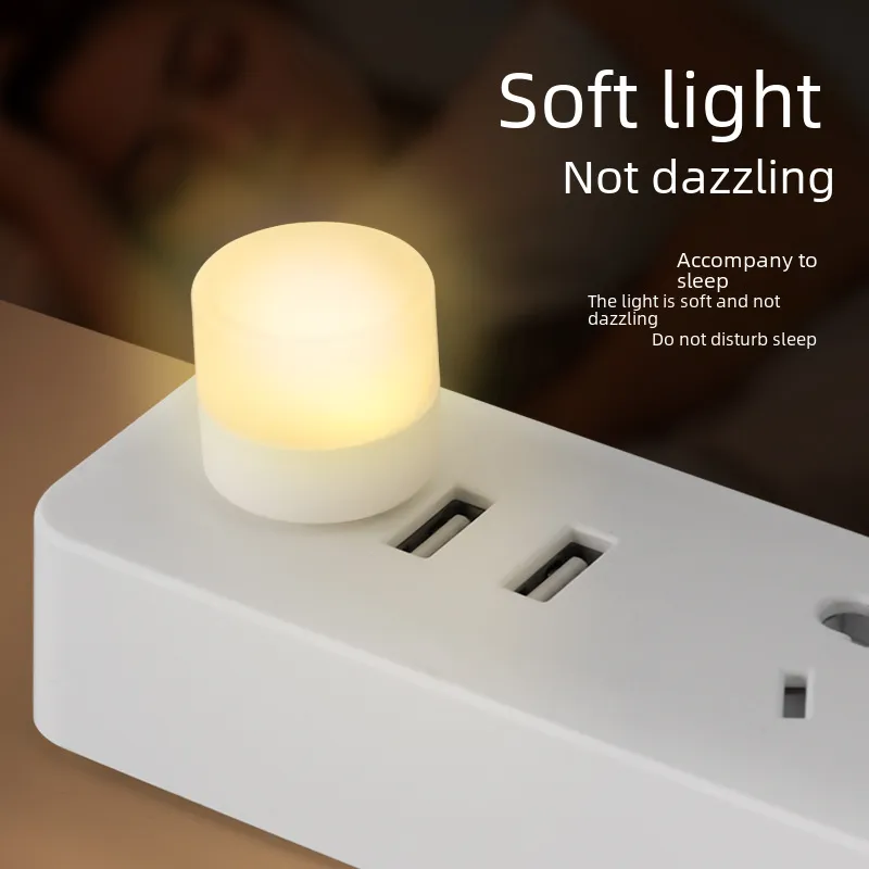 1 pcs Interior Atmosphere Lamp Mini USB LED Light Interior Mood Neon Atmosphere Ambient Lamp Night Light thumbnail 4