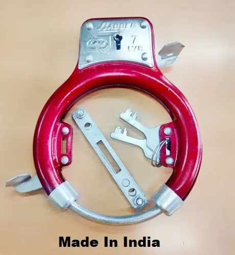 Bicycle Body Lock / Frame Lock (Made In India) Black - সাইকেল - সাইকেল thumbnail 2