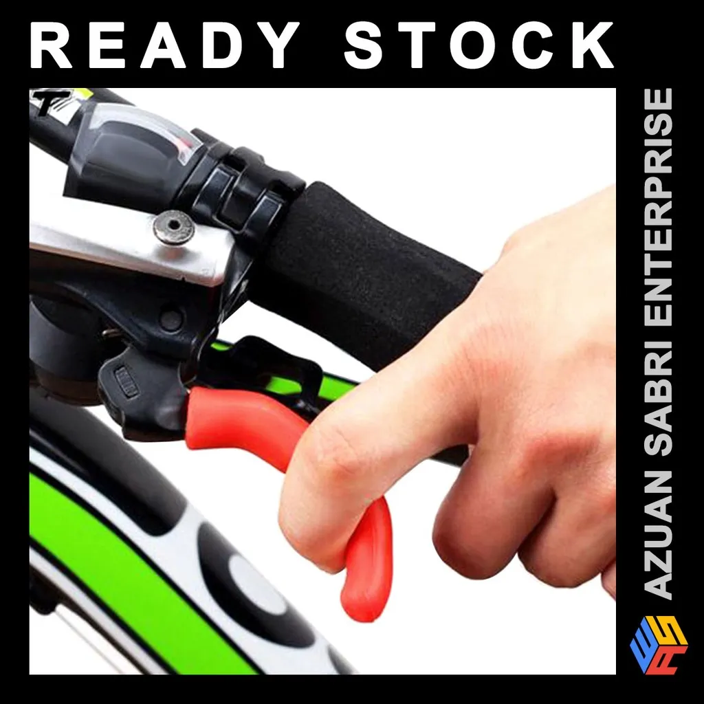 2PCS Universal Silicone Gel Brake Handle Lever Cover Road Bike thumbnail 1