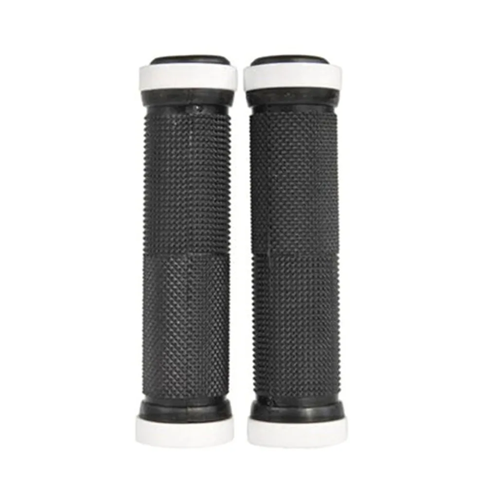 1 Pair Handlebar Grips Bicycle Road Mountain Bike Handle Double Lock on Aluminium Alloy Bike Handlebar Hand Cover thumbnail 1