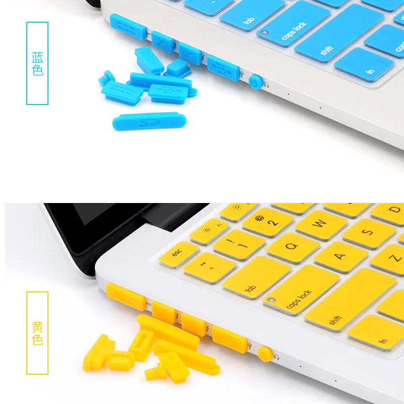 Dust Plug - 16Pcs/Set Anti Dust Plug For Laptop Silicone Cover Stopper Laptop dust plug laptop dustproof usb dust plug Computer Accessories 5
