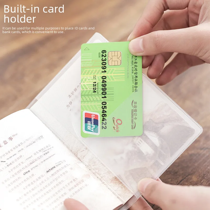 Transparent Passport Cover-1PCS thumbnail 3