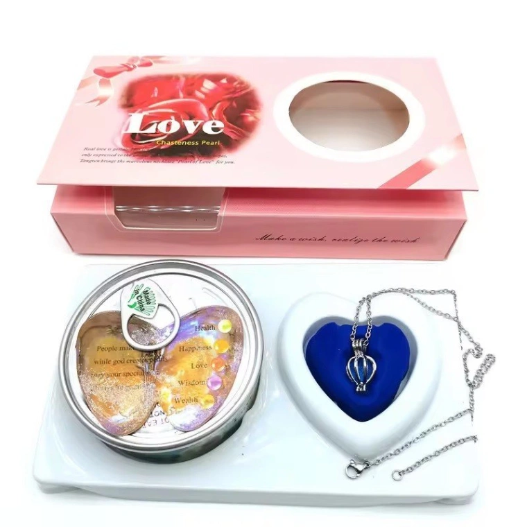 Love Wish Pearl Pendant Necklace Gift Box thumbnail 2