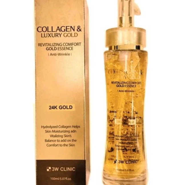 3W Collagen and Luxury Gold Essence 150ml 4