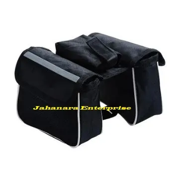Bicycle Handlebar Frame Front Pannier Saddle Bag with Mobile Pouch multicolors thumbnail 3