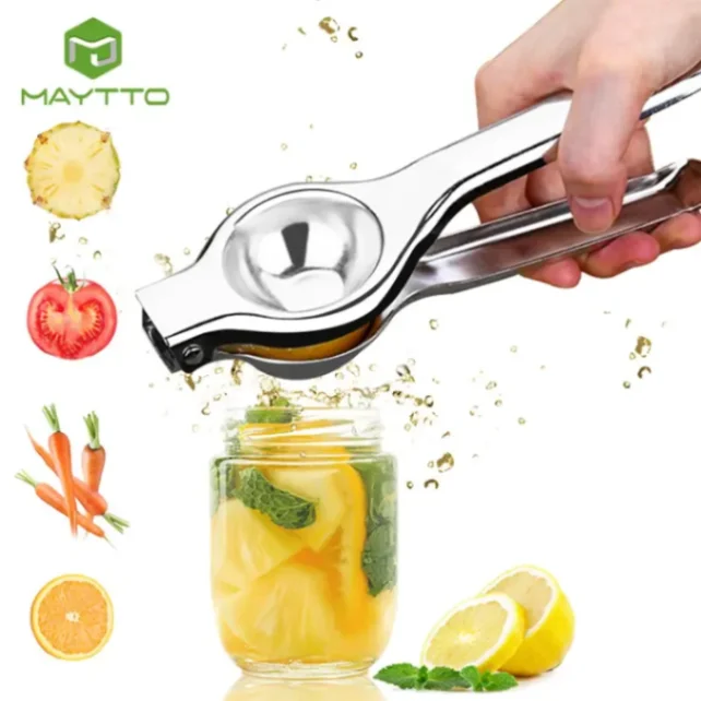 Stainless Steel Lemon Squeezer thumbnail 4