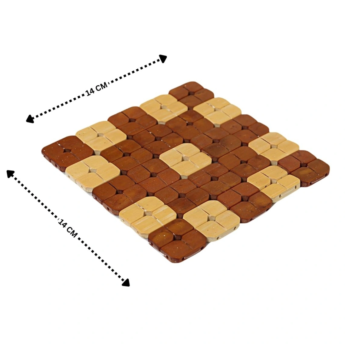 Bamboo Wooden Table Mat, Dining Table Heat Resistant Mat, Heat Insulation Pads 2