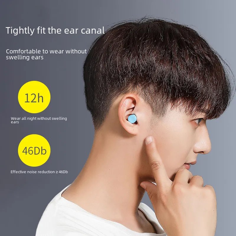Soundproof Sleeping Ear Plugs For Sleep Special Mute Soft Slow Rebound Student Podazz thumbnail 4