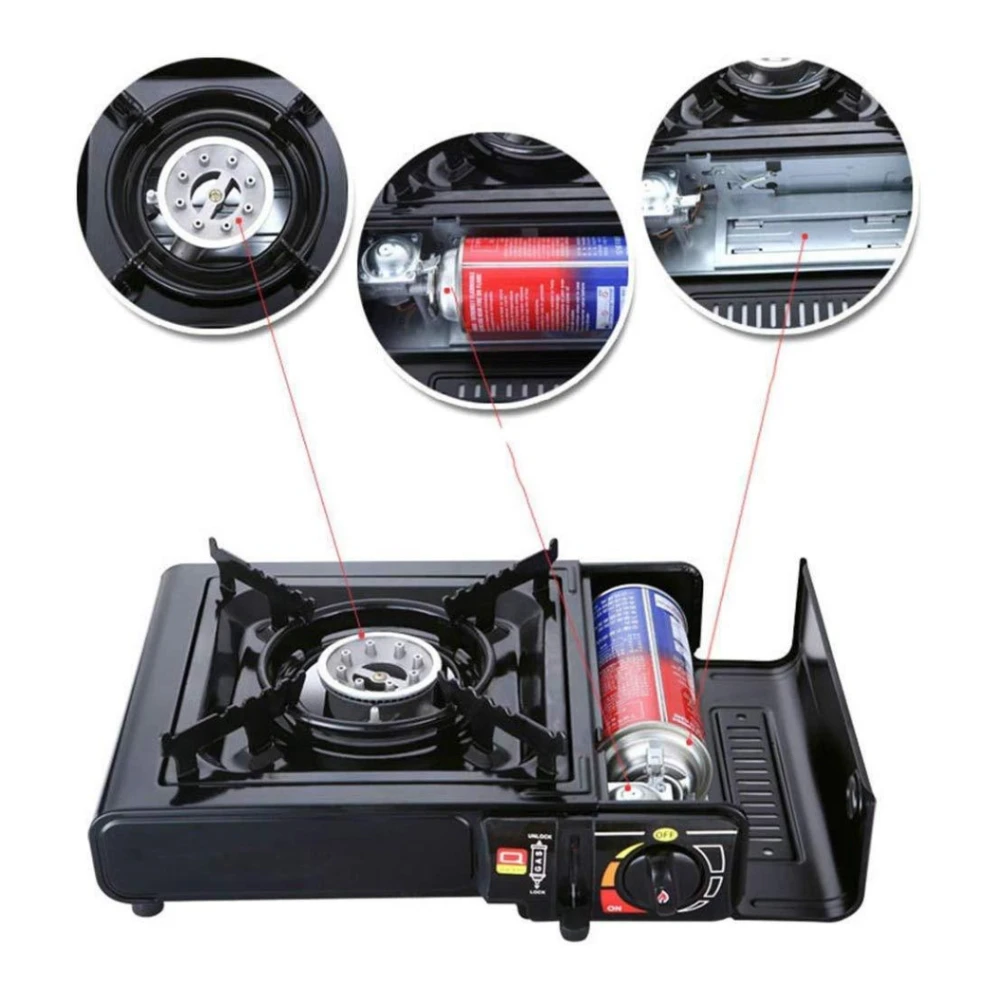 Portable gas stove bdz-155-a, Portable Butane Gas Camping Stove, Portable Outdoor Picnics & Camping Camping Stove thumbnail 2