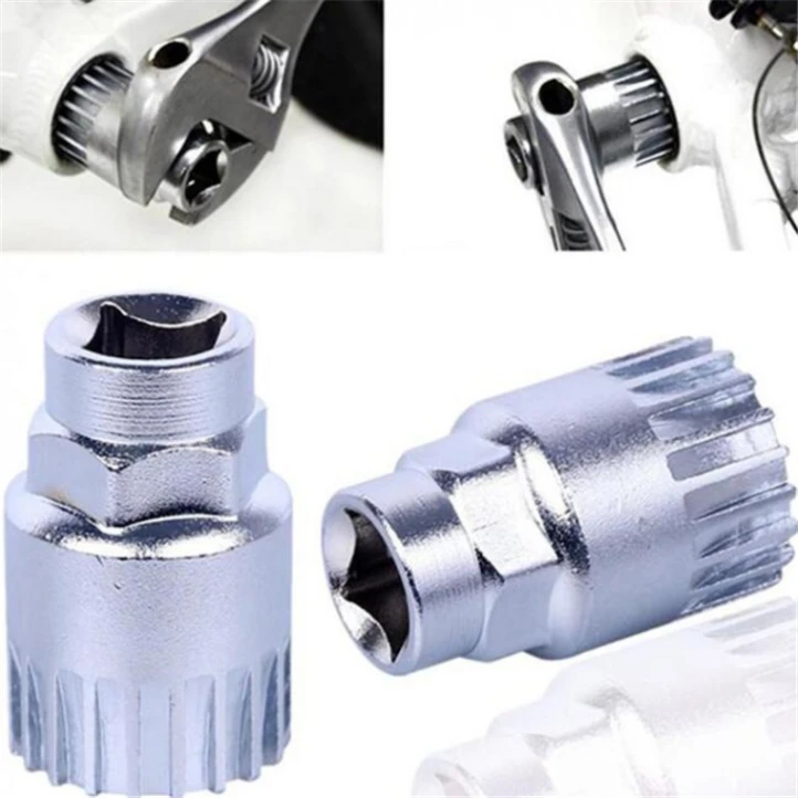 Bicycle Bottom Bracket MTB Bike Crank Extractor Remover BB Puller 20 Teeth Wrench Cycling Maintenance Repair Tools Accessories thumbnail 2
