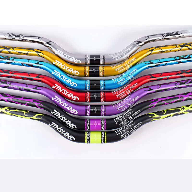 WAKE Mountain Bike U-shaped 55H High-curved Handlebar 31.8 * 720/780mm Big Swallow Aluminum Alloy Handle Bicycle Accessories 4