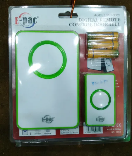 Calling Bell Door Bell made in india wireless Remote Calling bell Remote Range 100 meter thumbnail 2