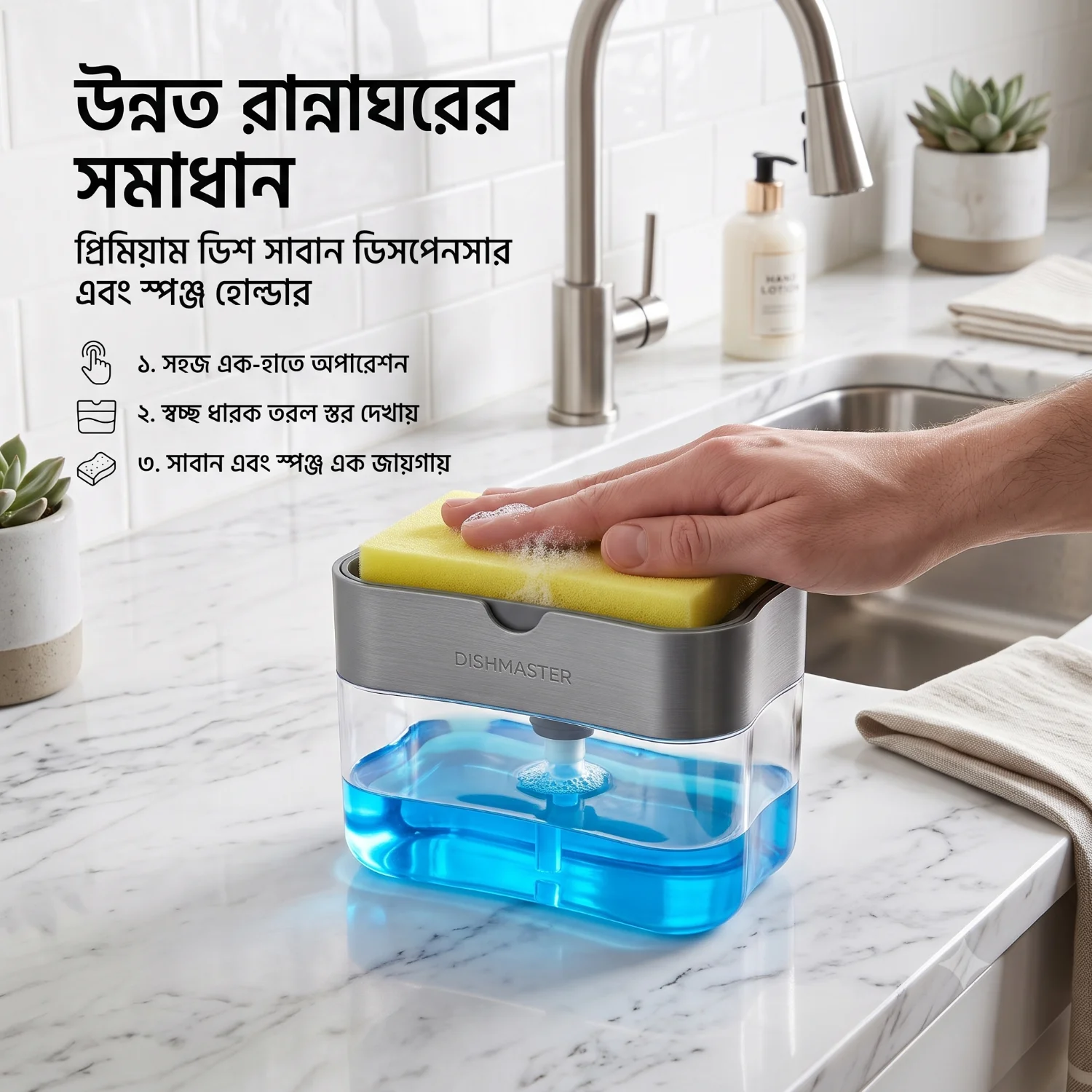 Soap Pump & Sponge Caddy thumbnail 1