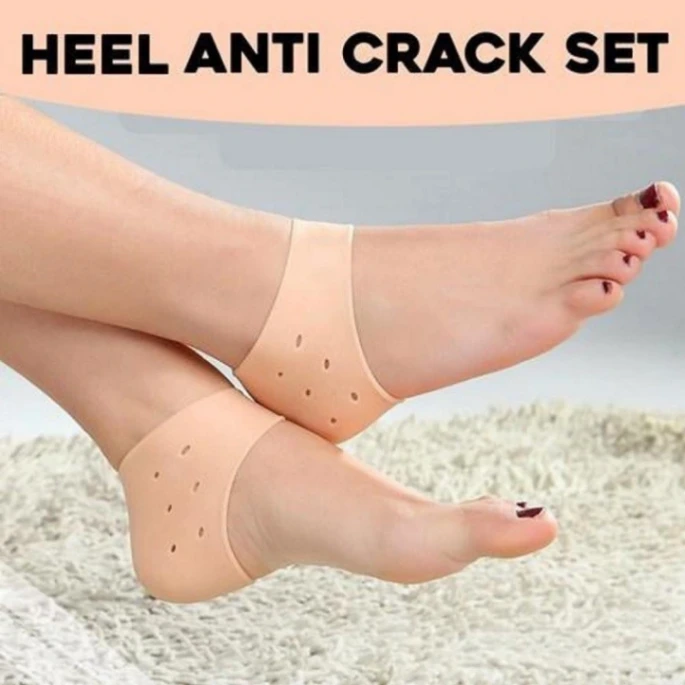 Silicone Heel Anti-Crack Set for men and women thumbnail 4