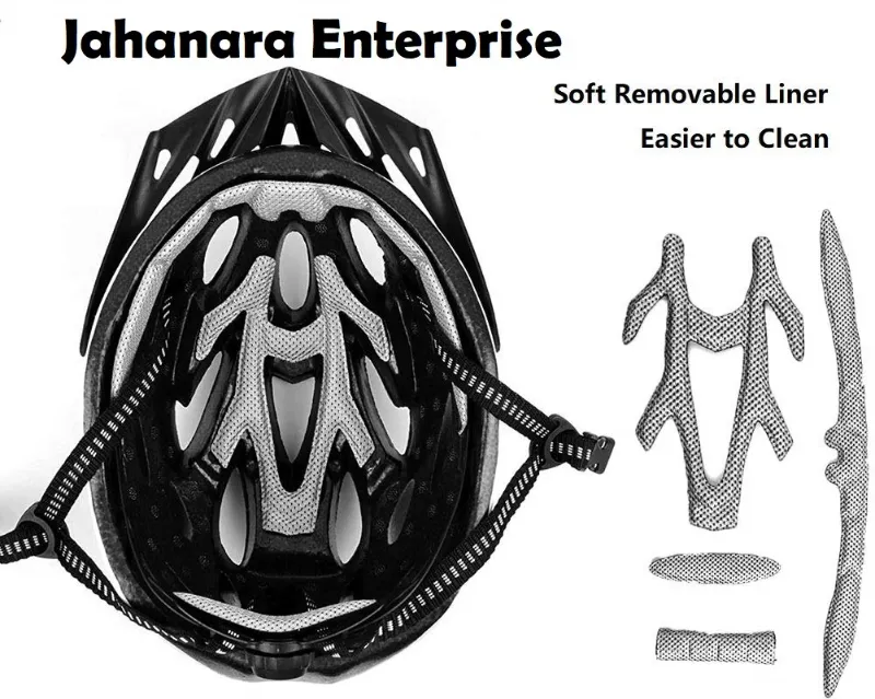 Bicycle Helmet with Adjustable Lightweight Mountain Bike Racing Helmet for Men and Women thumbnail 4