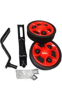 Kid s Adjustable Side Support Steel Wheel Set for 12 20 inch Bicycle Colour May Vary