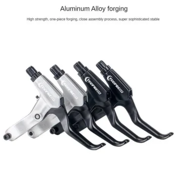 1Pairs Bicycle Brake Handle Aluminum Alloy Fit 22 2mm Handlebars Cycling Brake Levers V Brake