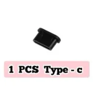 Charging Port USB Type-c Plug- Protection Waterproof Soft Silicone Type C USB Dust Plug Beige closet