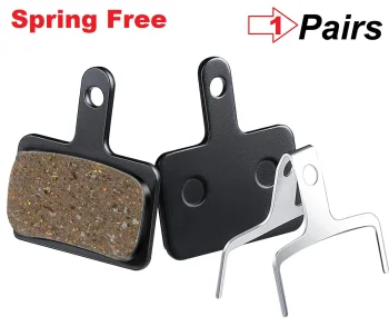 Bicycle Disc Brake Pads And Spring 2 Pcs Pads 1Pc Spring Oil Brake Shoe